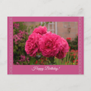 Elegant Design Happy Birthday-kaart Briefkaart