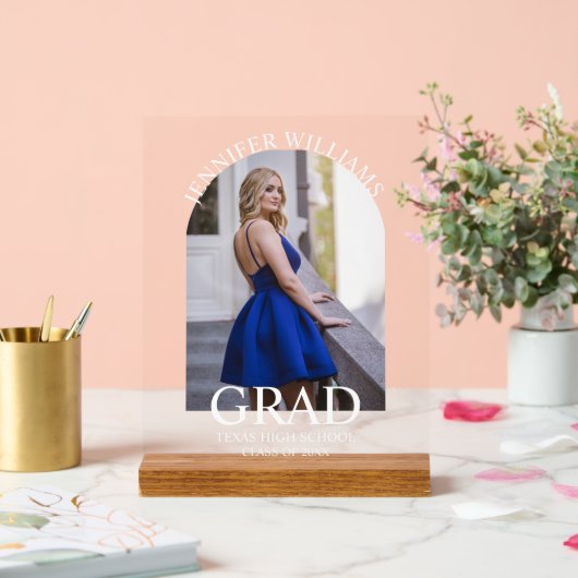 élégant design simple script graduation (Mariage)