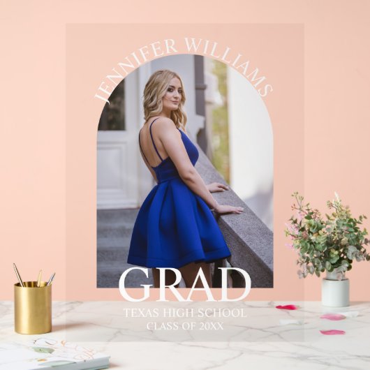 élégant design simple script graduation (Mariage)