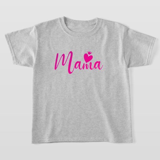 Elegant design Text mama Typografie T-shirt (Laagn)