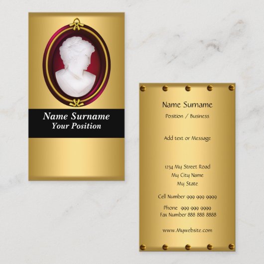 Elegant design Visitekaartje (Voorkant / Achterkant)