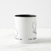 Elegant designed cushion Mug (Centre)