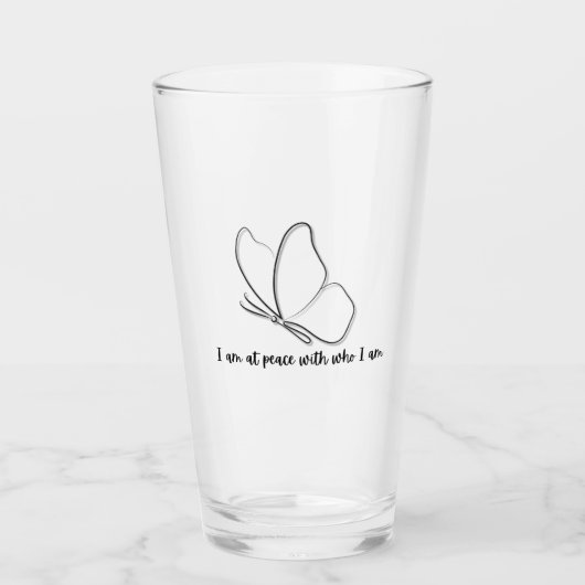 Elegant designed Glass Glas (Voorkant)