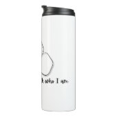 Elegant designed Glass Thermosbeker (Geroteerd rechts)