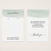 Élégant designer bijoux oreille  (Devant & derrière)