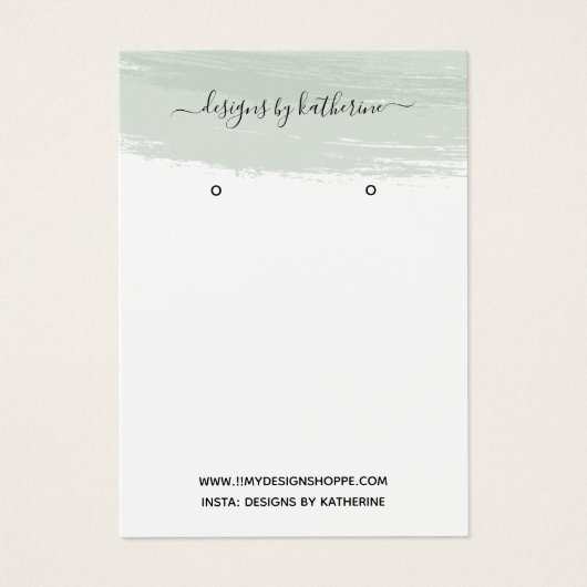 Élégant designer bijoux oreille  (Devant)