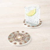 Elégant Dessous de verre de grès en pierre  en or (Côté)