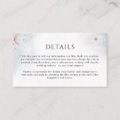 Elegant Details (of andere) Keltische bruiloft Informatiekaartje (Voorkant)