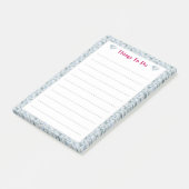 Elegant diamant abstract patroon Geld Post-it® Notes (Schuin)