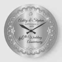 Elegant Diamond Jubilee 60th Wedding Jubileum