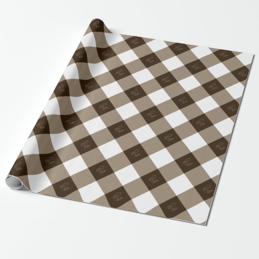 Elegant Diamond Pattern Cadeaupapier (Uitgerold)