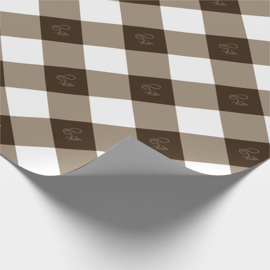 Elegant Diamond Pattern Cadeaupapier (Hoek)