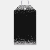 Elegant Diamonds 60ste Verjaardagsfeest Bedankt Cadeaulabel (Achterkant)