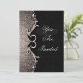 Elégant Dîner d'entreprise Invitation (Debout devant)