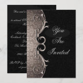 Elégant Dîner d'entreprise Invitation (Devant / Derrière)