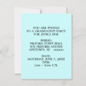 ÉLÉGANT DIPLÔME DE L'INVITATION DES INVITATIONS À (Dos)