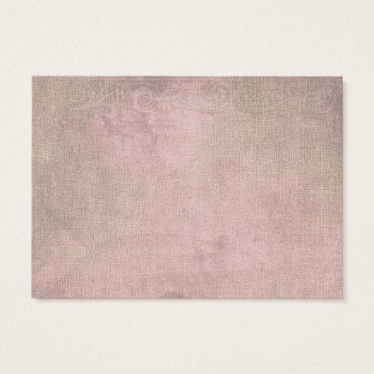 Elégant Distressed Date Nuit Suggestions Carte (Dos)