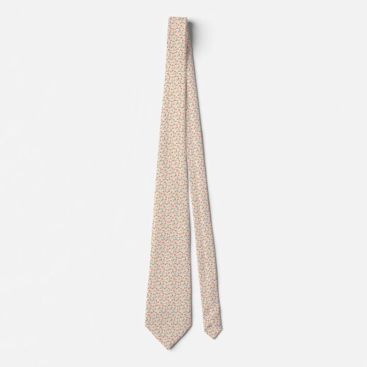 Elegant Ditsy Floral | Necktie Stropdas (Voorkant)