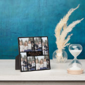 Élégant do-it-yourself 6 Image Plaque Rose noir or (Insitu)