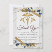 Elégant Docteur Moderne | Carte de remerciements i (Devant)