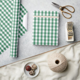Elegant donker rasterpatroon cadeaupapier