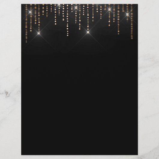 Elegant donkerblanco flyer (Voorkant)