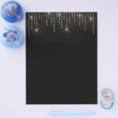 Elegant donkerblanco flyer (Enkel)