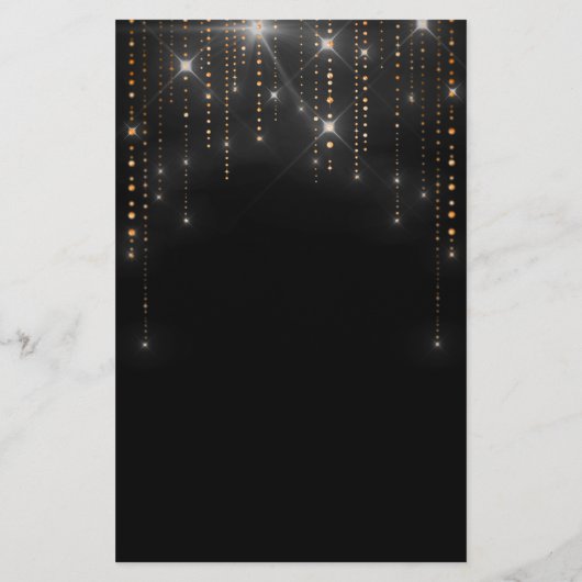 Elegant donkerblanco flyer (Achterkant)