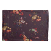 Elegant  Donkere magenta Bourgogne Kussensloop (Achterkant-Links)