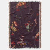 Elegant donkere magenta deken (Voorkant Verticaal)