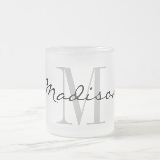 Elegant douanenaam monogram vorst mok (Center)