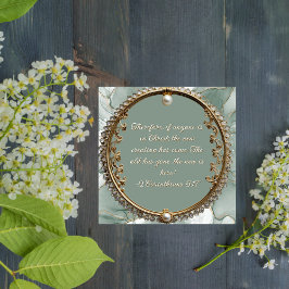 Elegant downloadbaar Gold Pearl Lijst Feestdagenkaart