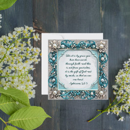 Elegant downloadbaar Pearl Lijst Feestdagenkaart