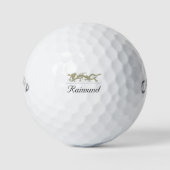 Elegant Dragon Golf Balls Golfballen (Voorkant)