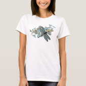 Elegant Dragonfly Art T-shirt (Voorkant)