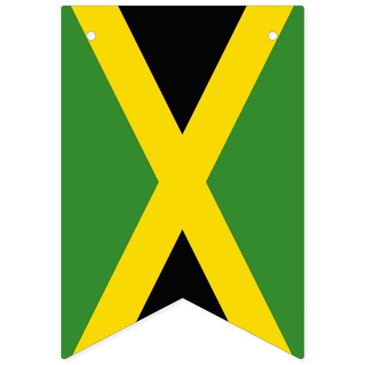 Élégant drapeau JAMAICA Bunting (Deuxième drapeau)