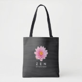 Elegant drijvende roze Lotus Flowers Draagtas (Voorkant)