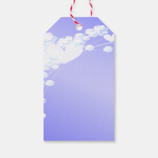 elegant dromerig cadeaulabel (Achterkant)