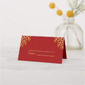 Elegant dubbel geluk Chinese bruiloft rood (Voorkant)