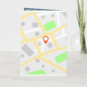 Elegant Dusty Blue en White Monogram Wedding (Achterkant)