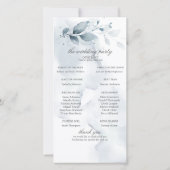 Elegant Dusty Blue Foliage (Achterkant)