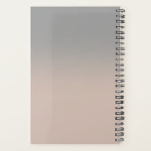 Elegant Dusty Roos Wedding Planner (Achterkant)