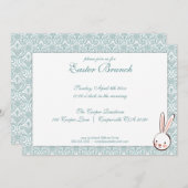 Elegant Easter Brunch Uitnodiging (Voorkant / Achterkant)