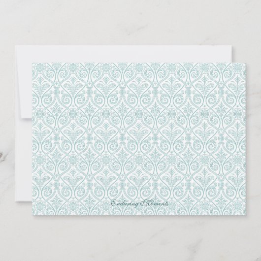 Elegant Easter Brunch Uitnodiging (Achterkant)