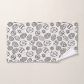 Elegant Easter Eggs Floral Pattern | Handdoekset Bad Handdoek (Handdoek)