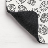 Elegant Easter Eggs Floral Pattern | Mousepad Muismat (Hoek)