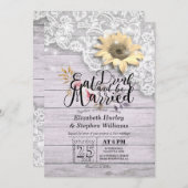 Elegant EAT Boire & Etre Marié Mariage Invitations (Devant / Derrière)