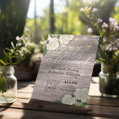 Elegant EAT Boire & Etre Marié Mariage Invitations