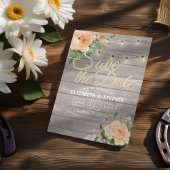 Elegant EAT Boire & Etre Marié Mariage Invitations