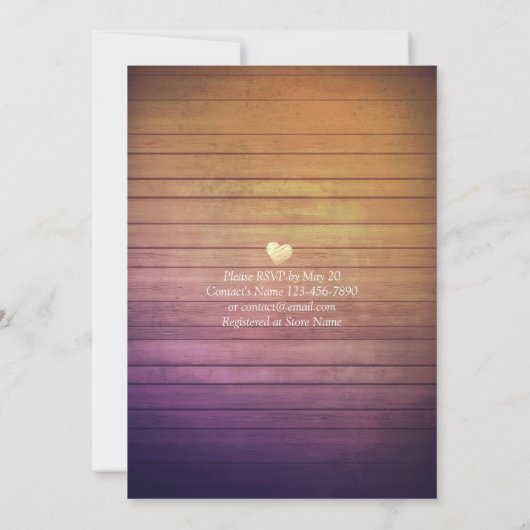 Elegant EAT-Drink en huwelijkshuwelijk Kaart (Achterkant)